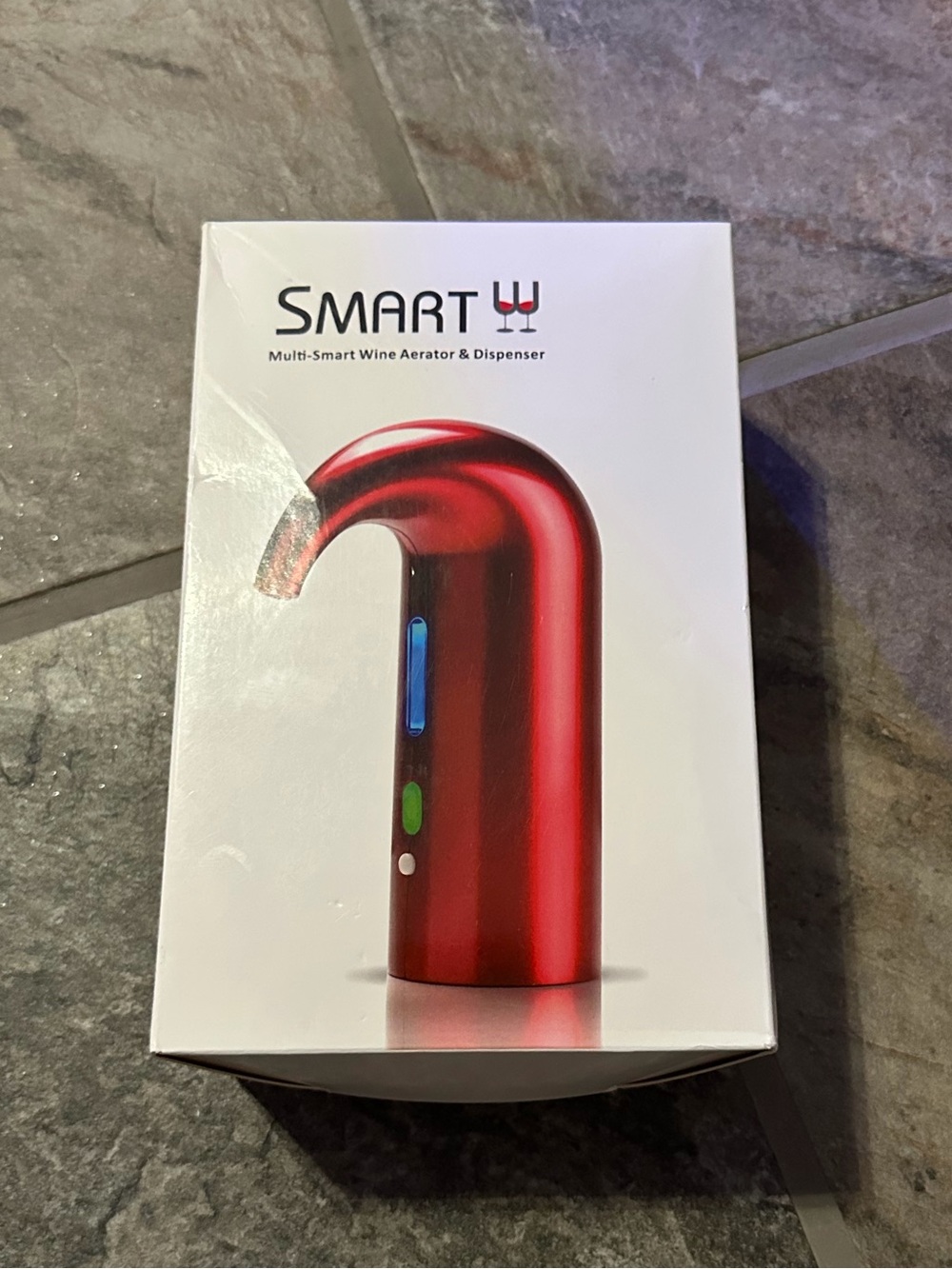 Multi-Smart Wine Aerator & Dispenser - Red